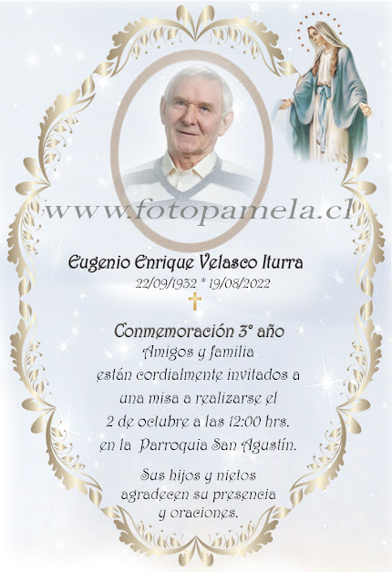 N° 19 Condolencias Tarjetas Chile