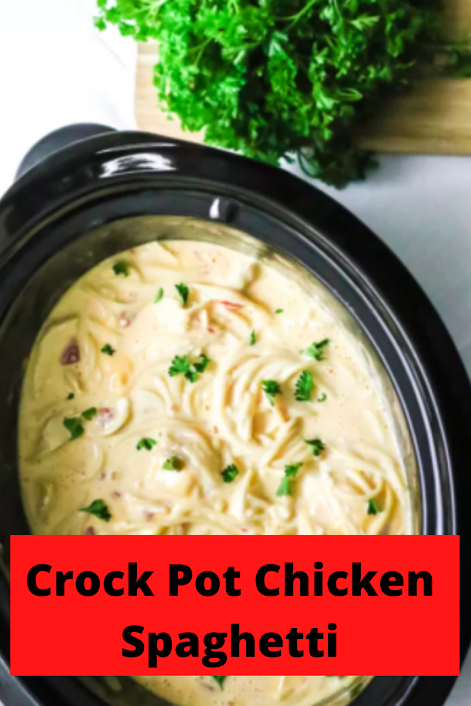  Crock Pot Chicken Spaghetti