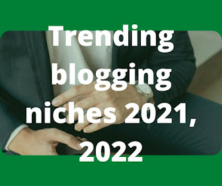 Trending blogging niches 2021, 2022