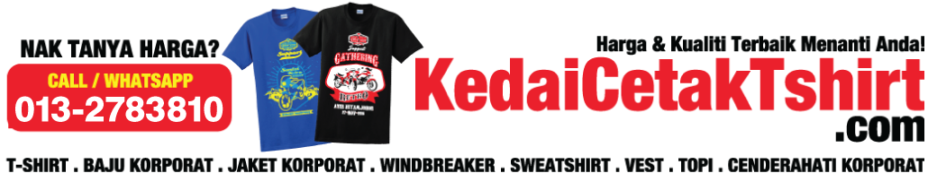 T Shirt Printing Malaysia | Cetak Baju Murah | Printing Baju Murah