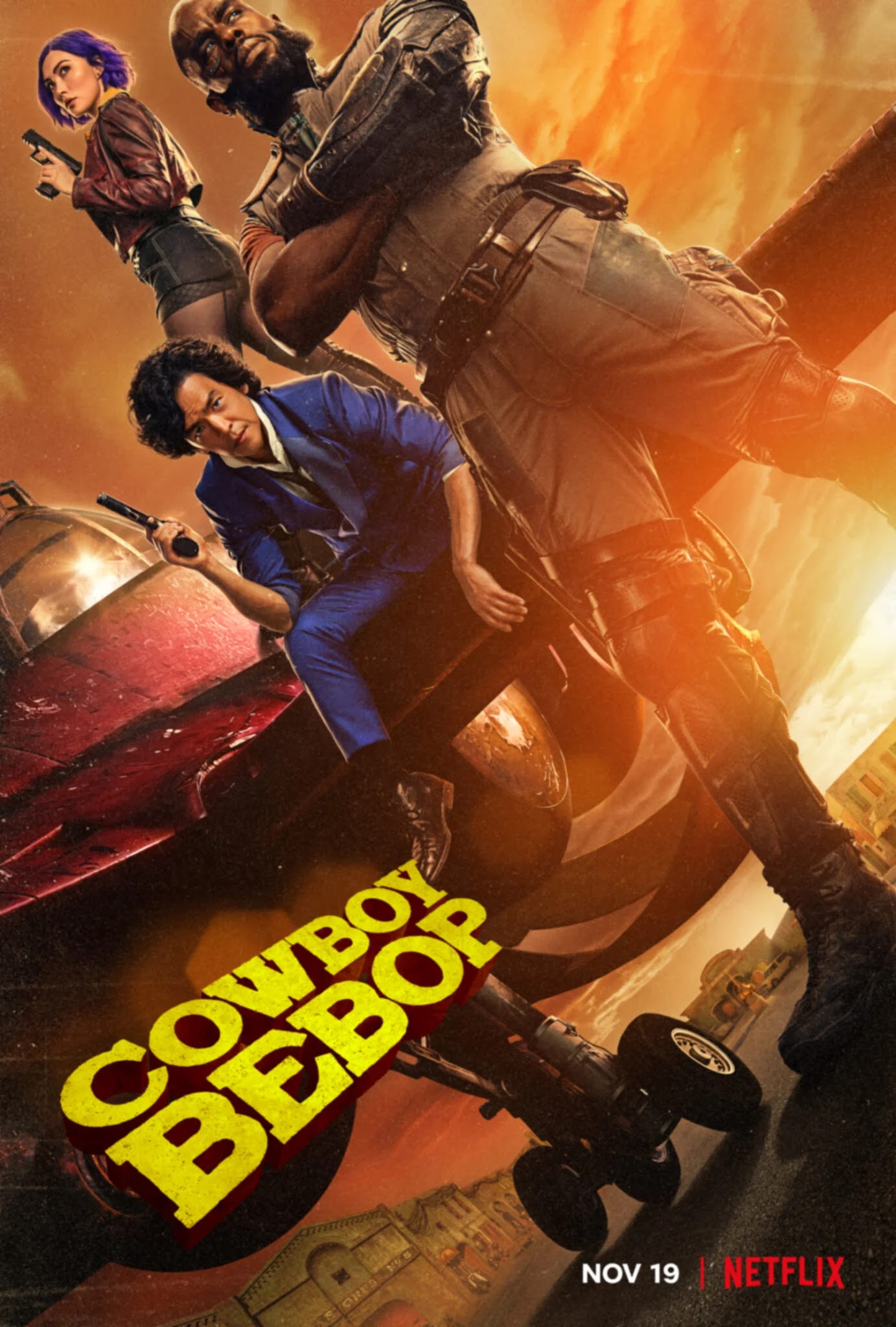A Live-action de Cowboy Bebop é Cancelada após a Primeira Temporada
