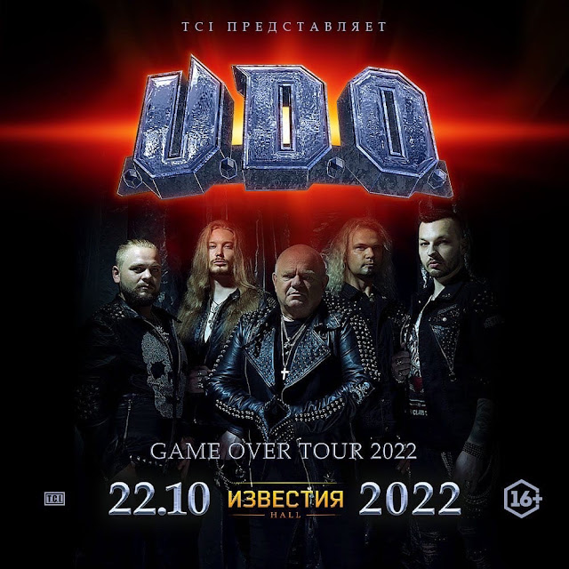 U.D.O. в клубе Известия Hall