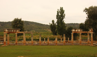 Temple of Artemis at Vravrona wetland -GREECE BIRD TOURS