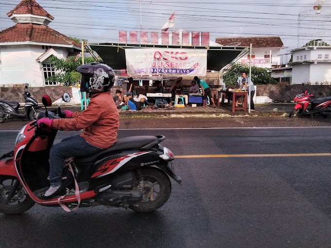 Peduli Sesama, Pemdes Yosomulyo Dirikan Posko Peduli Korban Bencana Semeru