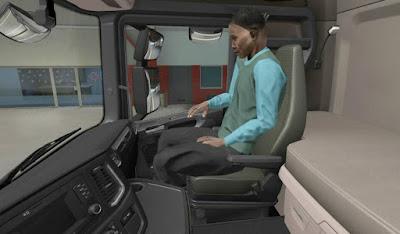 Mod Animasi Penumpang 1.0 - ETS2 1.43