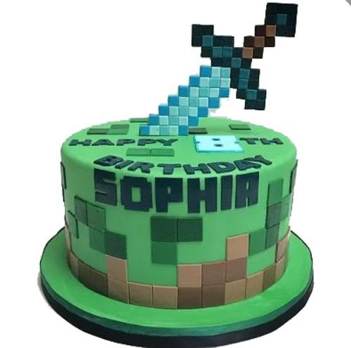 minecraft cake ideas