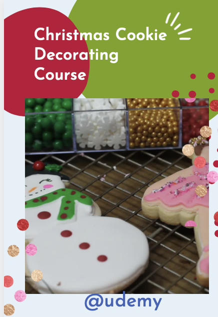 Christmas Cookie Decorating Course-Coupon- MOM2023