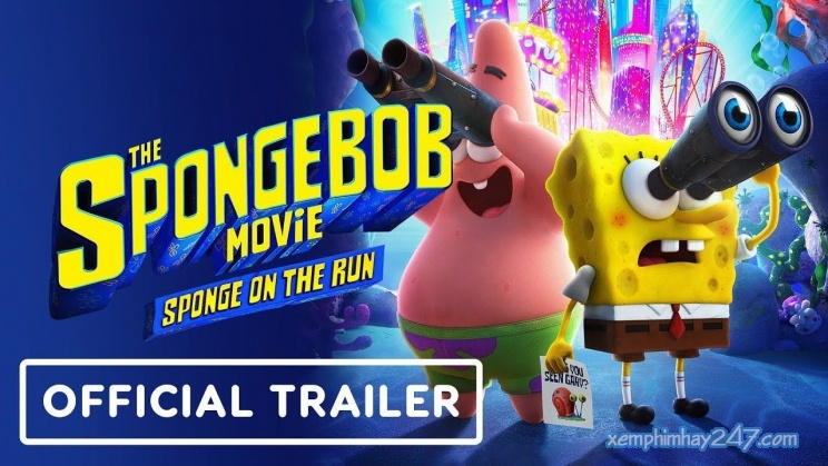 http://xemphimhay247.com - Xem phim hay 247 - Bọt Biển Đào Tẩu (2020) - The SpongeBob Movie: Sponge On the Run (2020)