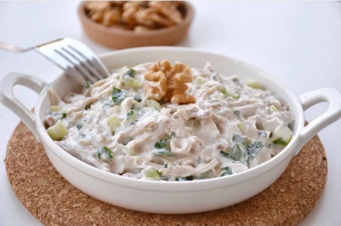 Yoğurtlu Tavuk Salatası Tarifi - Yoğurtlu Tavuk Salatası Nasıl Yapılır?  