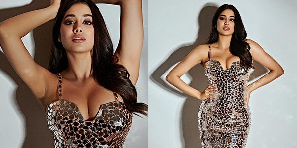 Janhvi Kapoor is Too Hot to Handle in This Cleavage Baring Tight Outfit Flaunting Her Fine Curves - See All Photos