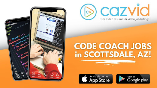 Code Coach Job Listing Videos in Scottsdale, AZ on CazVid App