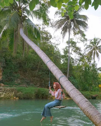 Fasilitas Wisata di Kali Cokel Pacitan