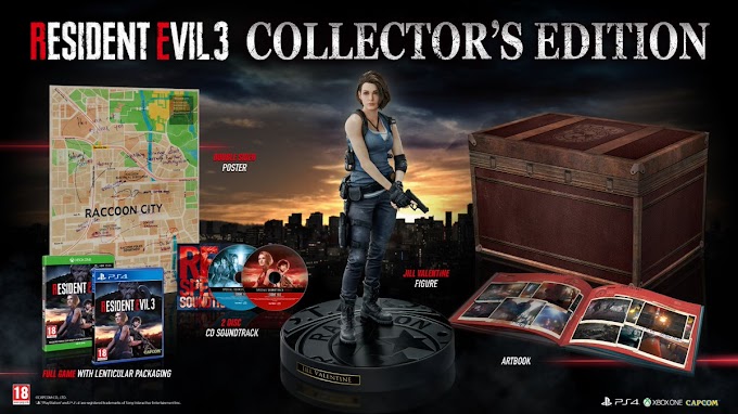 Resident Evil 3 Collector’s Edition é anunciado para a Europa