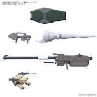 Gundam Option Parts - Smoothbore Gun for Gundam Barbatos