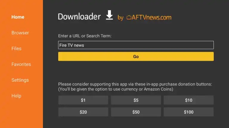 كيفية تحميل وتثبيت تطبيق تحميل الروابط Downloader by AFTVnews