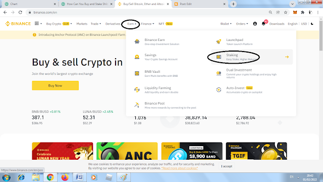 binance earn