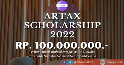 Artax Scholarship 2022
