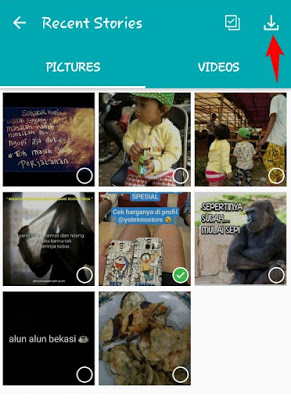 Cara menyimpan Video dari Status Whatsapp Ke Galeri Android