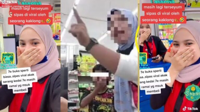 Kecantikan akak 7E jadi bualan. -“Patut la kak long jeles…”