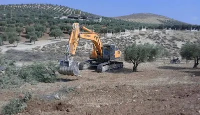 Turkish occupation mercenaries continue to excavate, steal antiquities in Afrin, Aleppo countryside