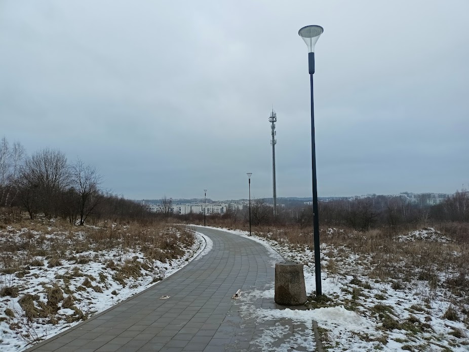 Gdańsk - Południe chodnik na Zakoniczynie