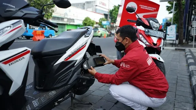 layanan darurat honda sepeda motor