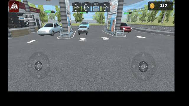 لعبة gas station simulator apk للاندرويد