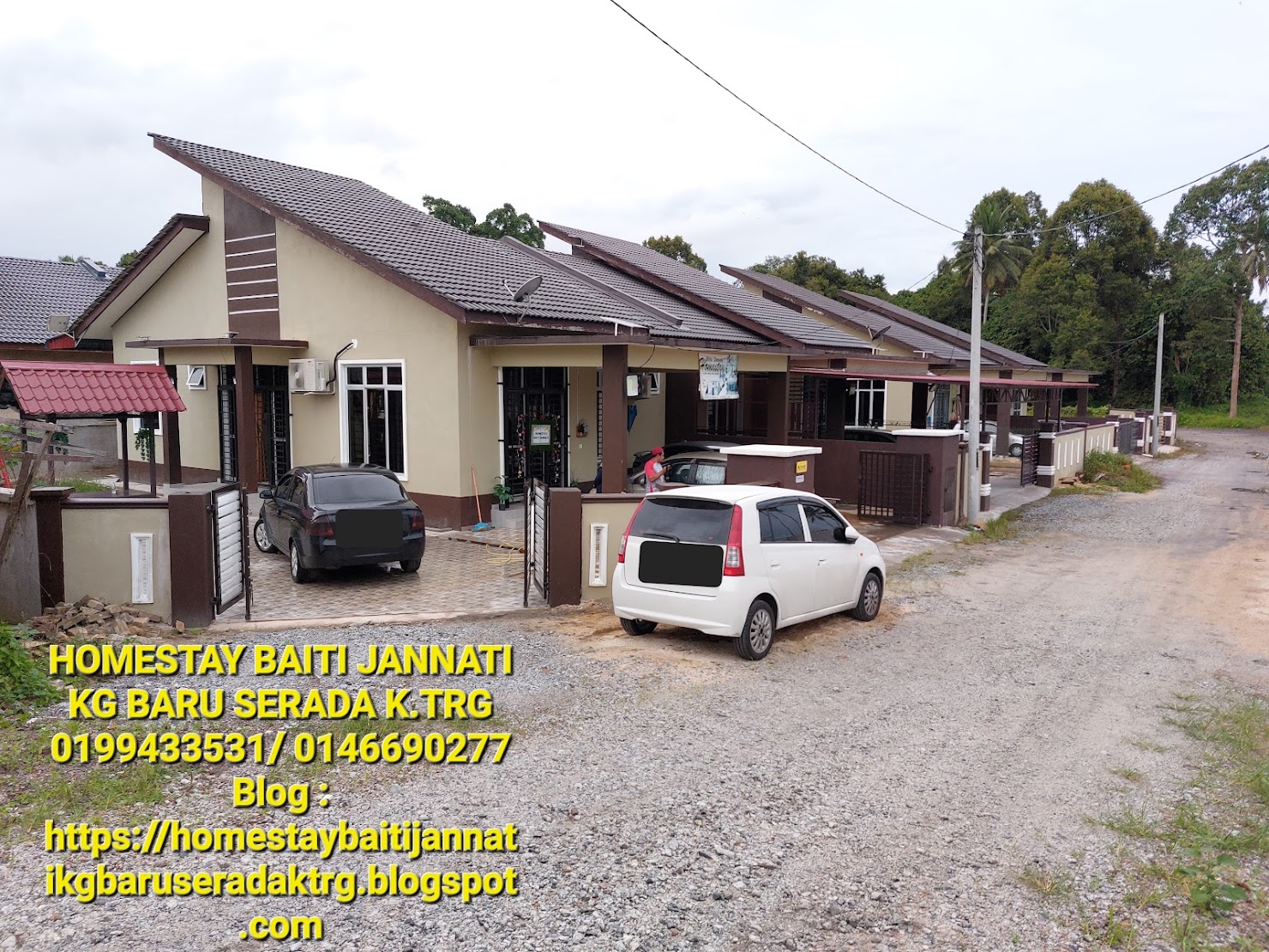 BLOG HOMESTAY BAITI JANNATI,  KG BARU SERADA, KUALA TERENGGANU