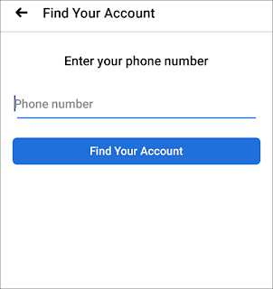 Find Your Account