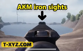 إيرن سايت  Iron Sights AKM - ببجي موبايل