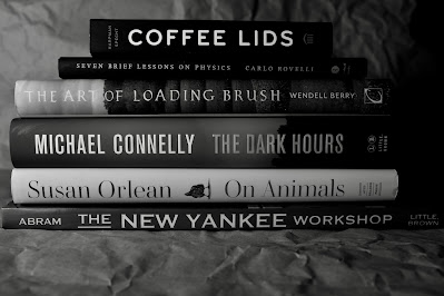 December 2021 Books: photo by Cliff Hutson