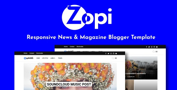 ZopiMag Blogger Theme