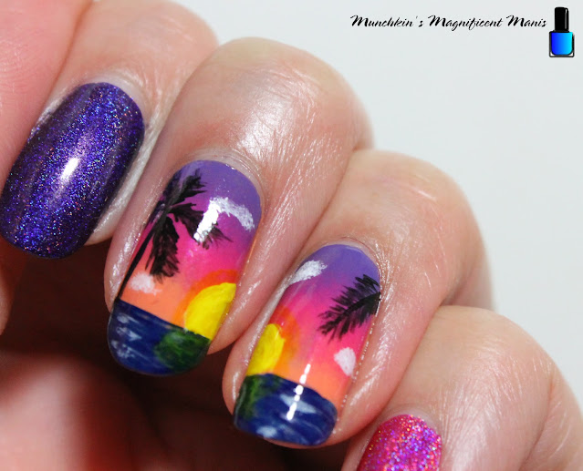 Tropical Nail Design