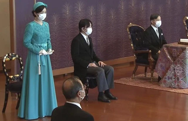 Emperor Naruhito, Empress Masako and their daughter, Princess Aiko. Princess Kako and Crown Princess Kiko