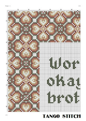 World's okayest brother funny birthday cross stitch pattern