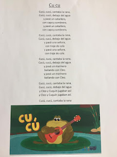 Canciones infantiles cu cu cantaba la rana