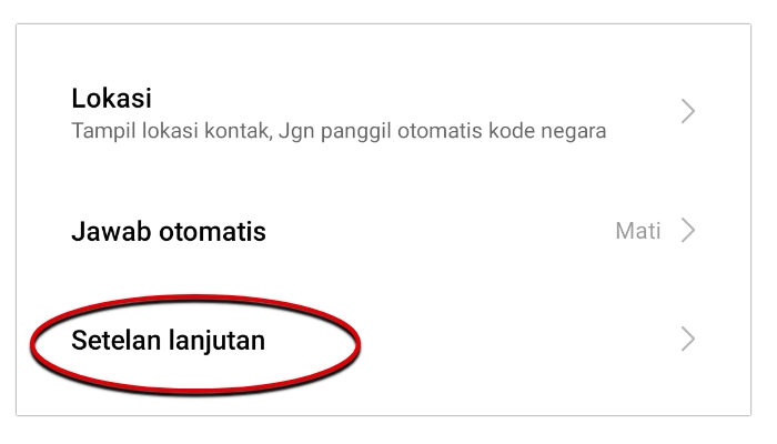 Cara menyembunyikan nomor telepon di hp xiaomi