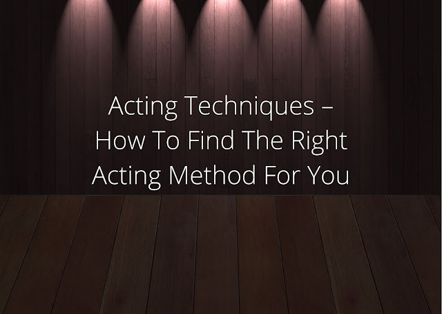 Geisha Montes De Oca - Acting Techniques – How To Find The Right Acting Method For You