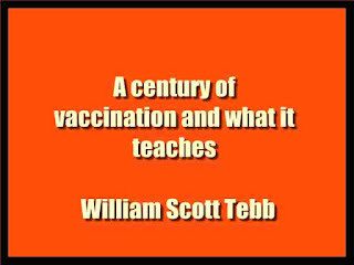 A century of vaccination and what it teaches