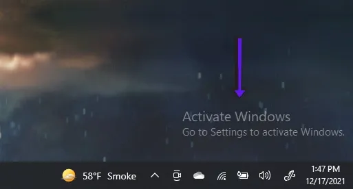 Activate Windows Watermark
