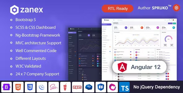 Best Angular Admin & Dashboard Template