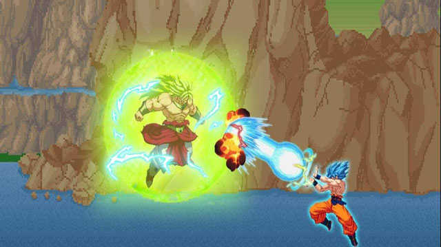 تحميل لعبة Dragon Ball Z Super Goku Battle مهكرة اخر تحديث