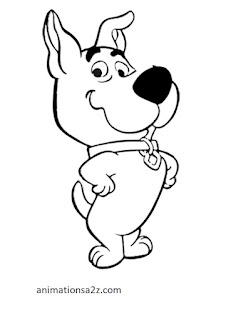 coloring pages of Scrappy-Doo