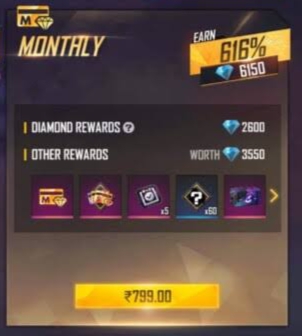 Great way to get cheap diamonds in the free fire on February 2022