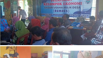  Pelatihan Kelompok Ekonomi Bumdes Kecamatan Ulumusi