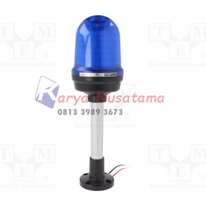 Jual Lampu Signal Multifungsi Tipe Tiang Q-Light Q100LP-12/24V-Blue