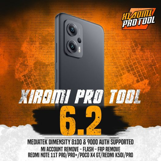 Download Xiaomi Pro Tool V6.2 - Added Dimensity 8100 and Dimensity 9000