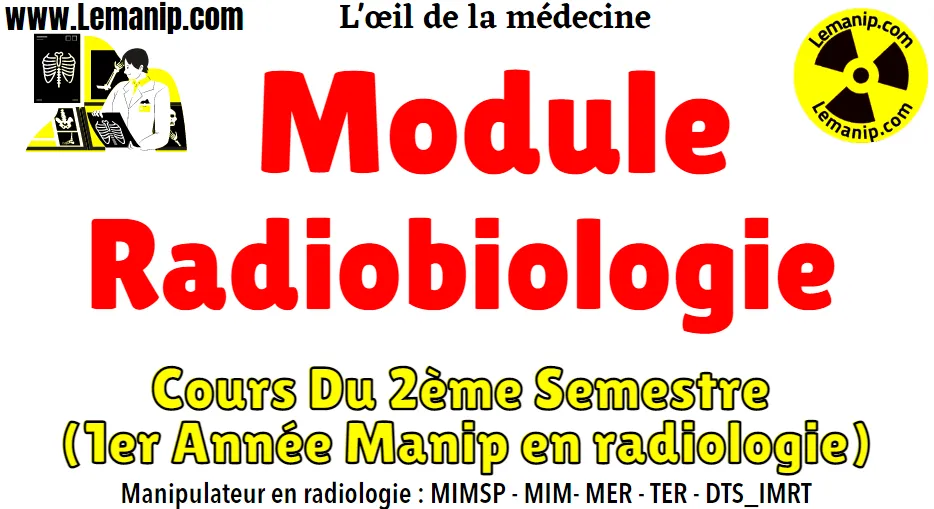 Cours Radiobiologie