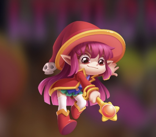 Play Games4King Little Magic Girl Escape
