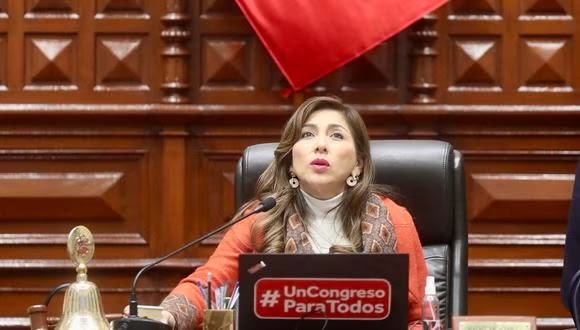 Mesa Directiva aprobó elaboración de un retrato para Lady Camones como expresidenta del Congreso